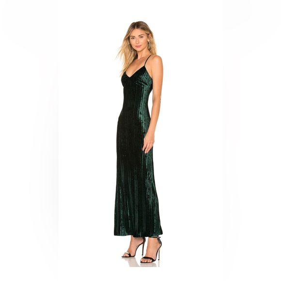 NBD In The Deep Maxi Dress - Jewel Green - Picture 3 of 4